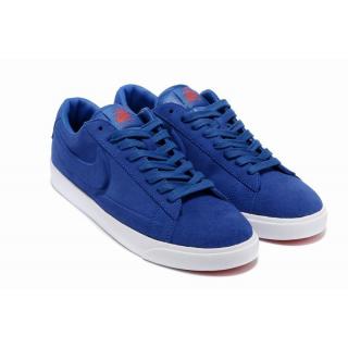 Chaussure Basket Nike Blazer Low Pour Homme en Bleu